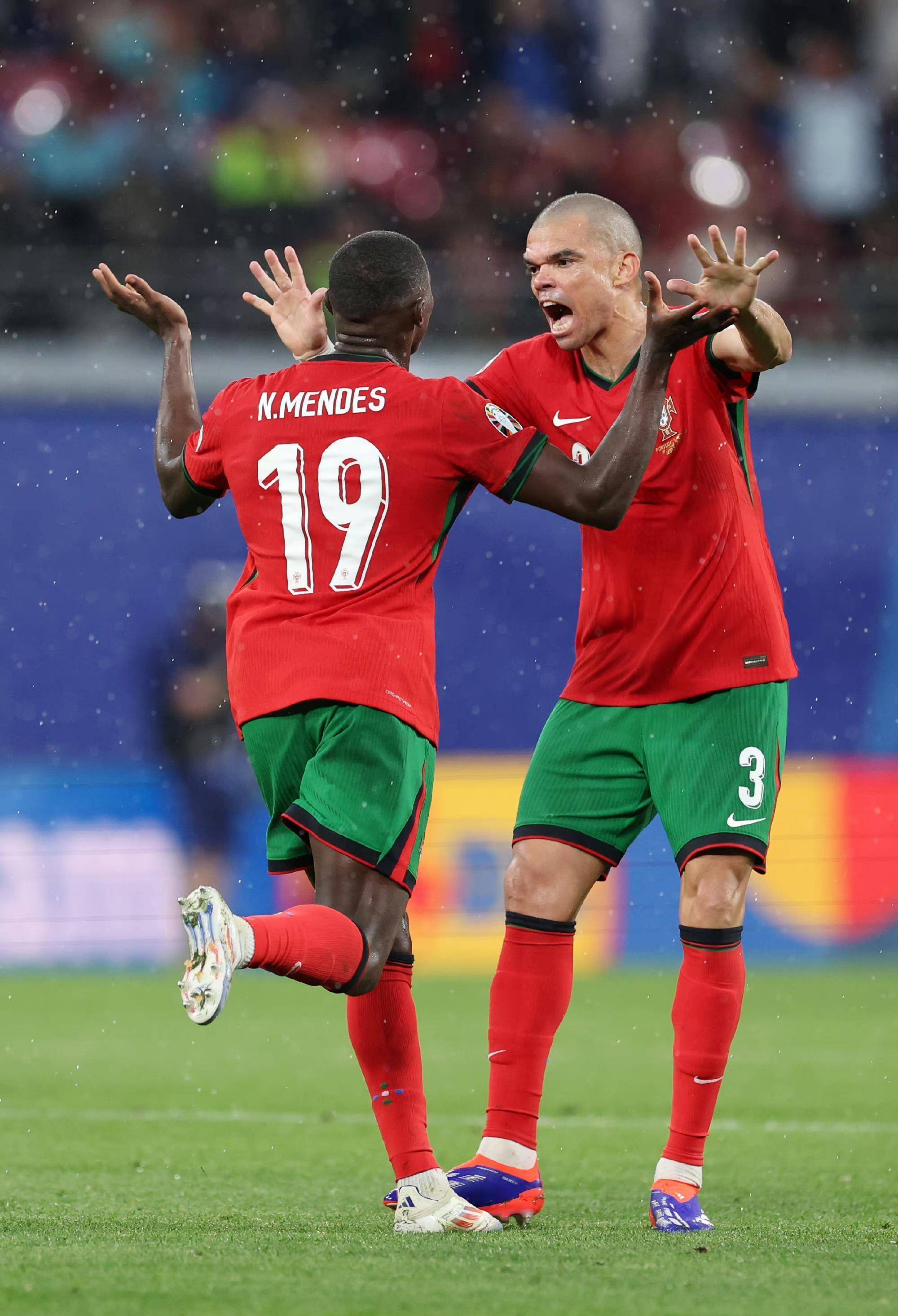 葡萄牙队绝杀奥地利队，波尔带队取胜